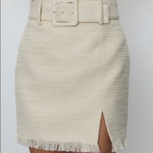 Aritzia Pristina Tweed Skirt